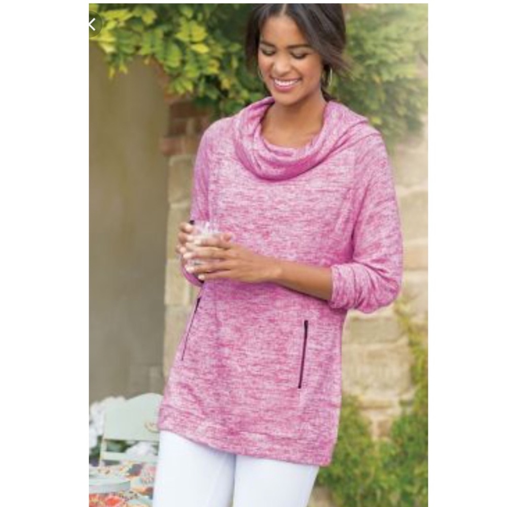 [Soft Surroundings] Cloud Nine Cowl Neck Sweater